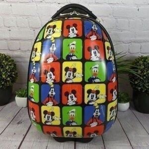 Heys Disney Mickey Mouse 18" Kids Carry-On Rolling Luggage Suitcase
